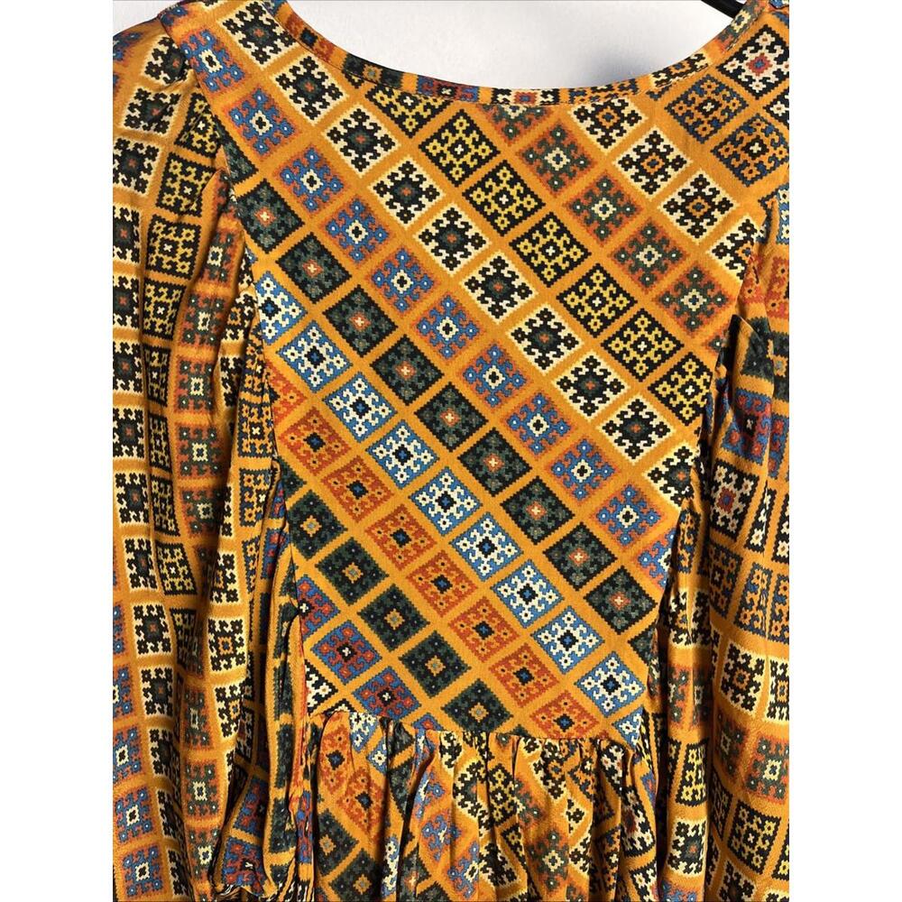 Anthropologie Tanvi Kedia Embellished Tassel Sumana Dress Size XS - Picture 7 of 10